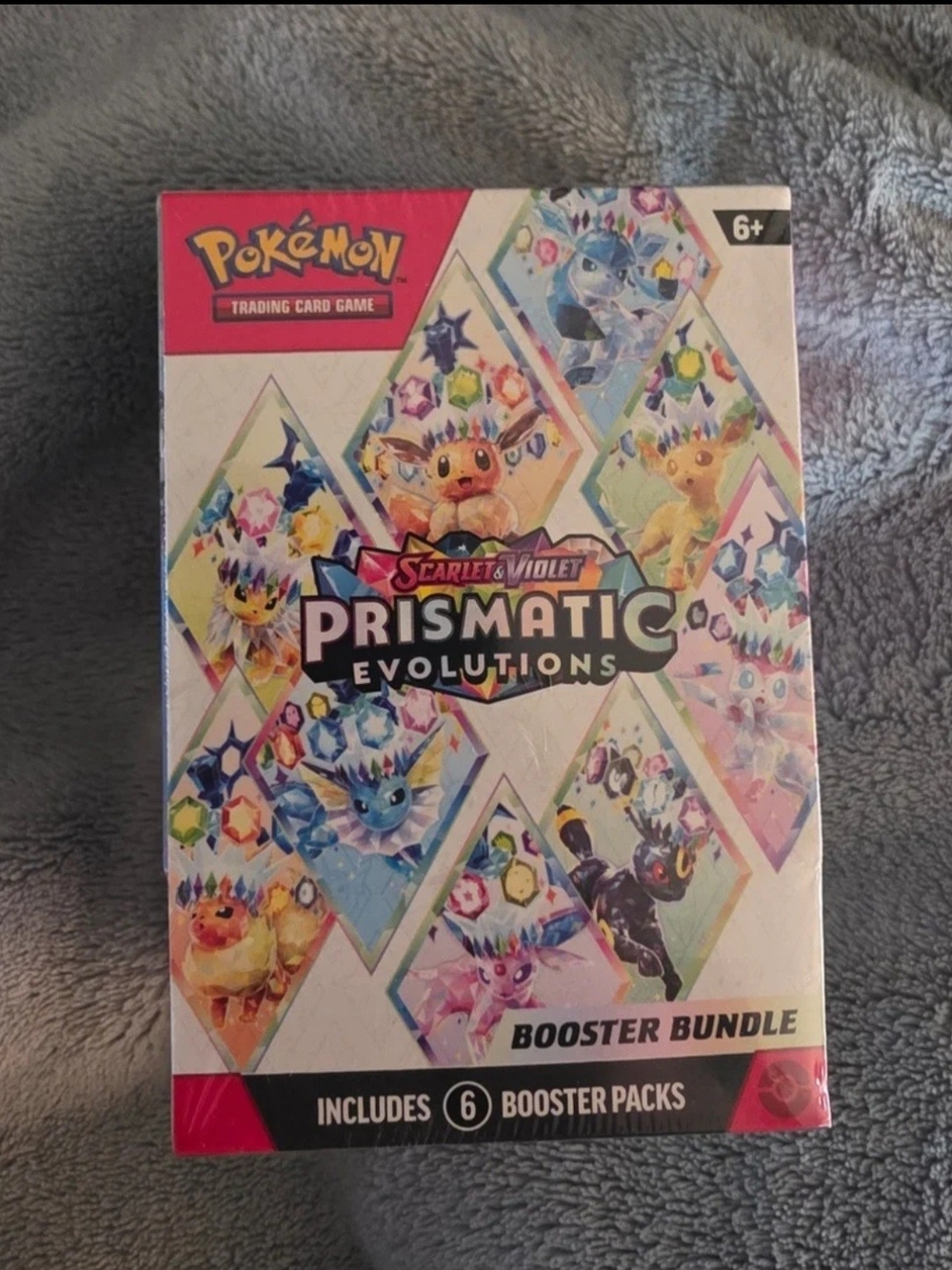Scarlet & Violet Prismatic Evolutions Booster Bundle - White/Pink